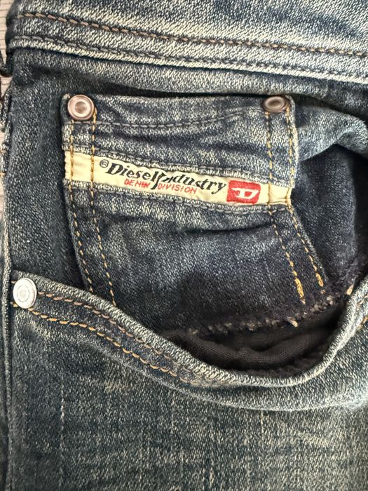 Vintage bootcut diesel jeans drill drip y2k opium archive