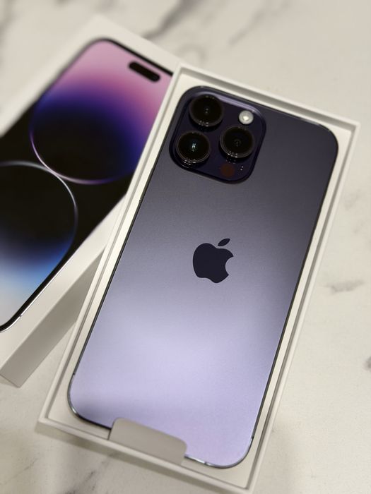 iPhone 14 Pro Max, Deep Purple, 256GB, фіз. Сім