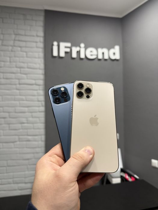 iPhone 12 pro 128/256gb blue, black, gold 100% батарея