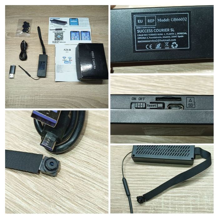 Приховані міні Wi-Fi камера, з мікрофоном і нічним бач. Різні моделі