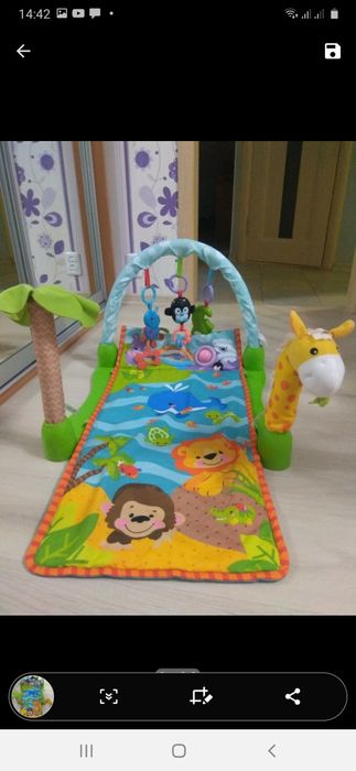 Игровойразвивающий коврик для малышей