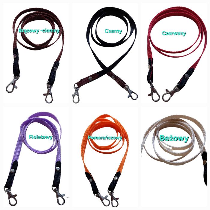 Wodze dla hobby horse/konia na kiju-15 kolorów do wyboru !