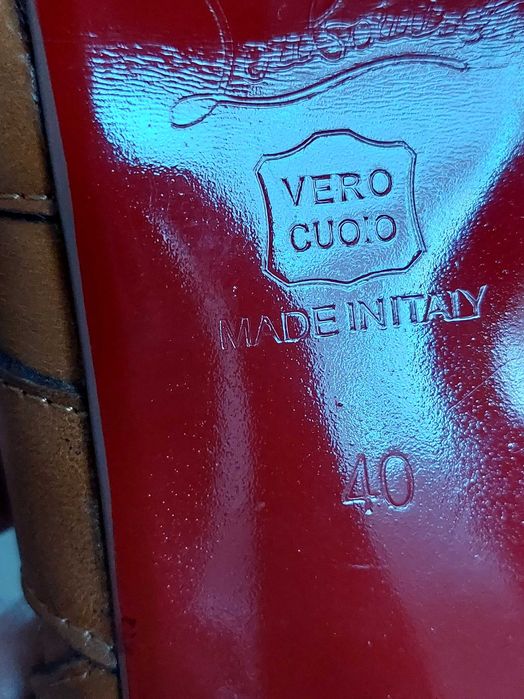 Louboutin sandały platformy szpilki camel Gladiatorki 40 39 auth.