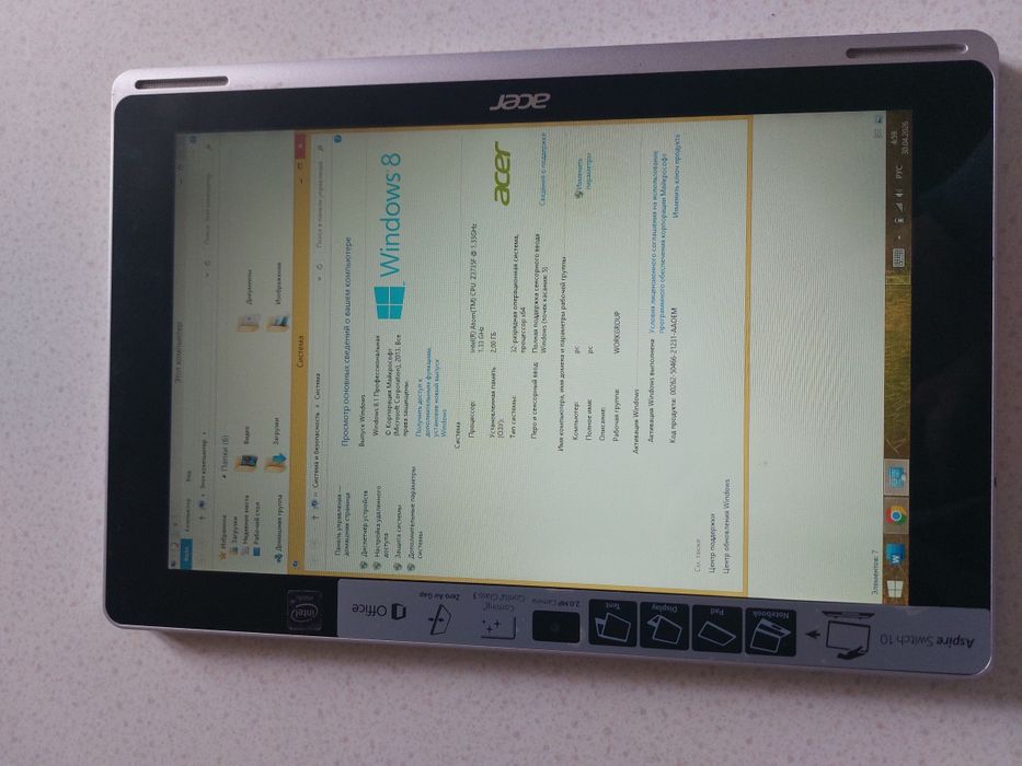 Б/у Ноутбук Acer Aspire Switch 10  Intel Atom 2GB 64SSD