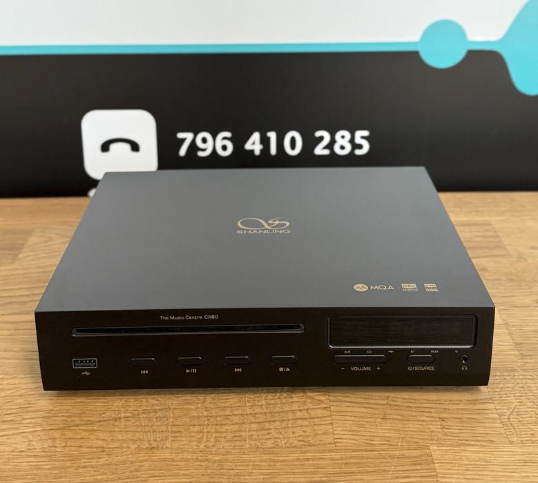 Wzmacniacz stereo z CD - Shanling CA80 Czarny OUTLET