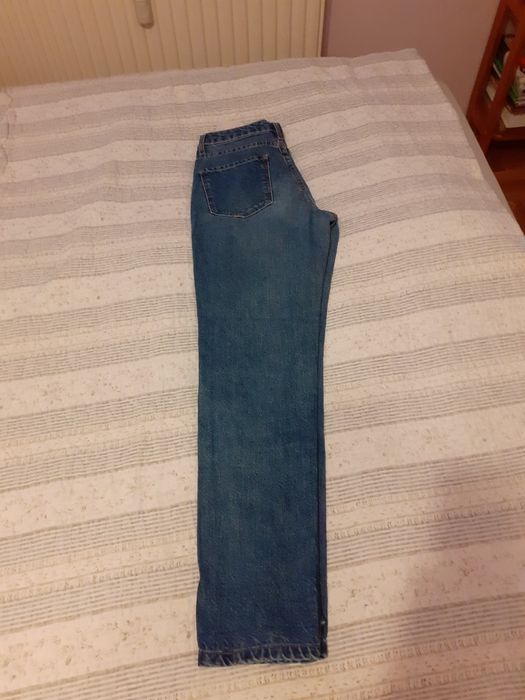 Spodnie jensy Bershka 34 wysoki stan