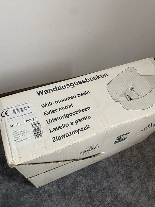 Nowy zlew gospdodarczy przyścienny