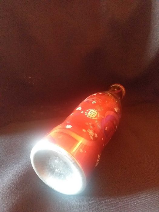 Garrafa coca-cola alumínio