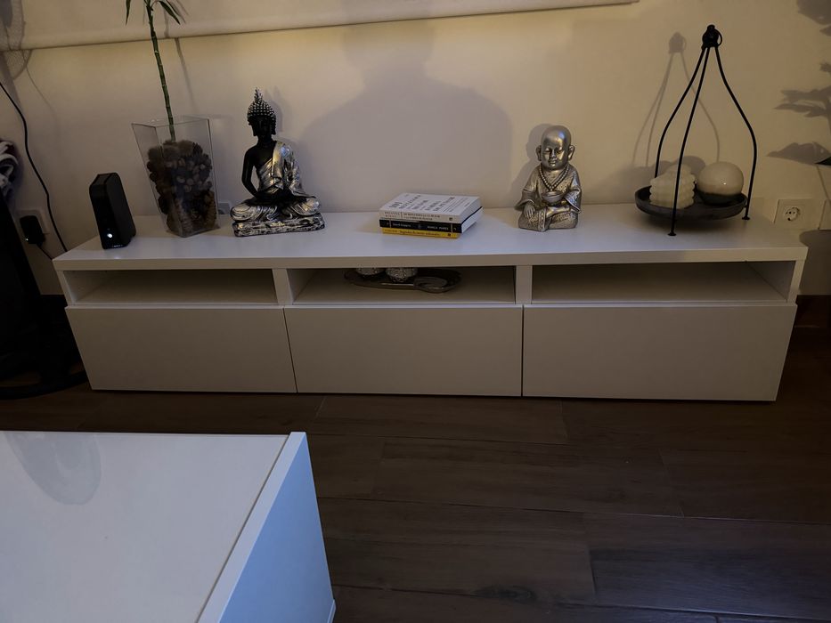 Movel tv branco