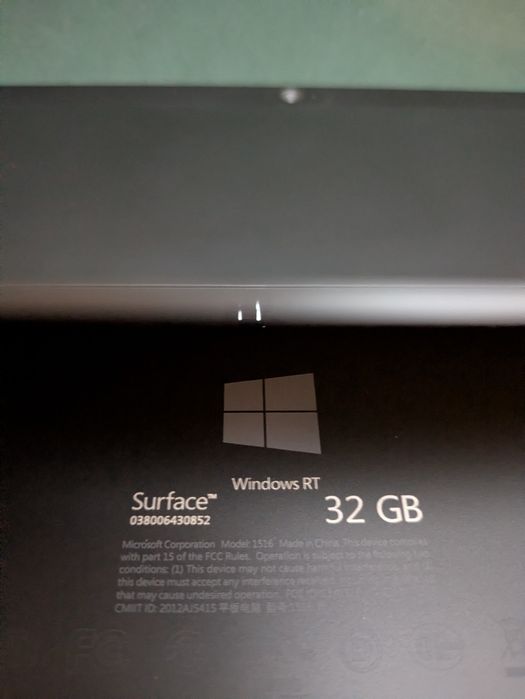 Tablet Microsoft Surface RT 32 GB