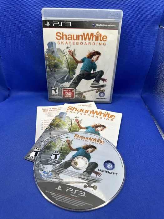 Shaun White Skateboarding (Snoy PlayStation 3) PS3 Completo na caixa