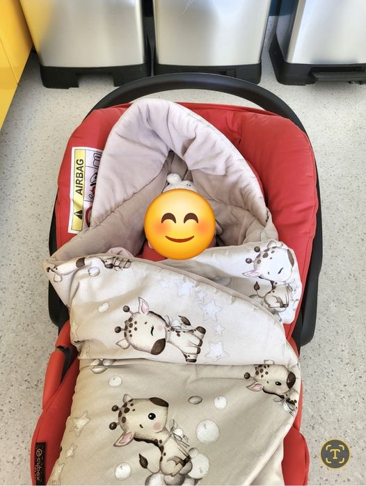 Fotelik nosidełko łupina Cybex Cloud Z i-Size 0-13kg Autumn Gold