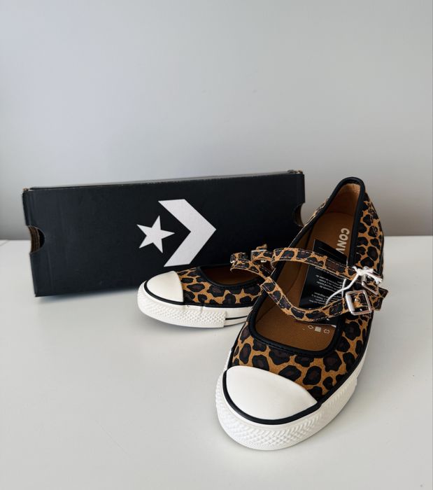 Converse baleriny trampki panterka 38 (wkładka:24cm)