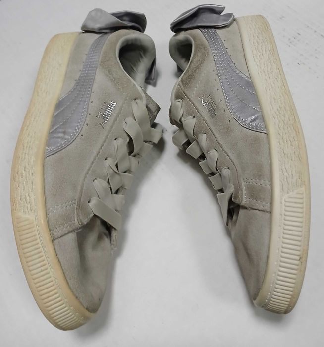 Sapatilhas c/ laço Puma Basket Bow New School Suede Classic — n.º 35