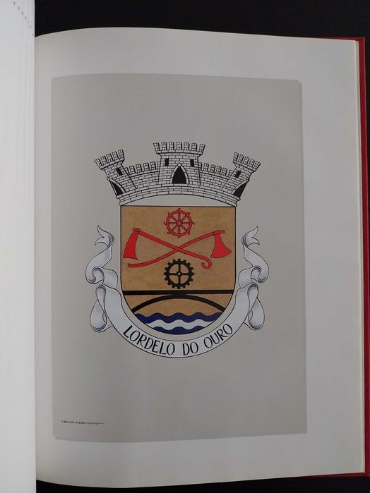 livro: “Freguesia de Lordelo do Ouro – Símbolos heráldicos”