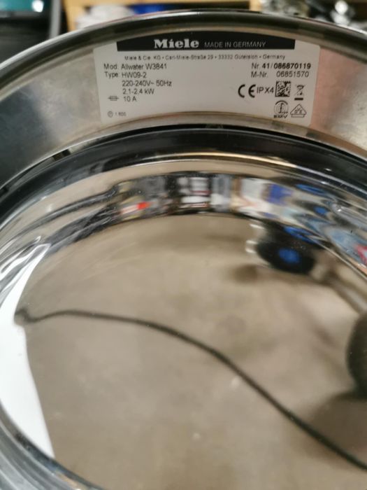 Pralka Miele W3841  ciepła i zimna.woda. 1485 godzin pracy.