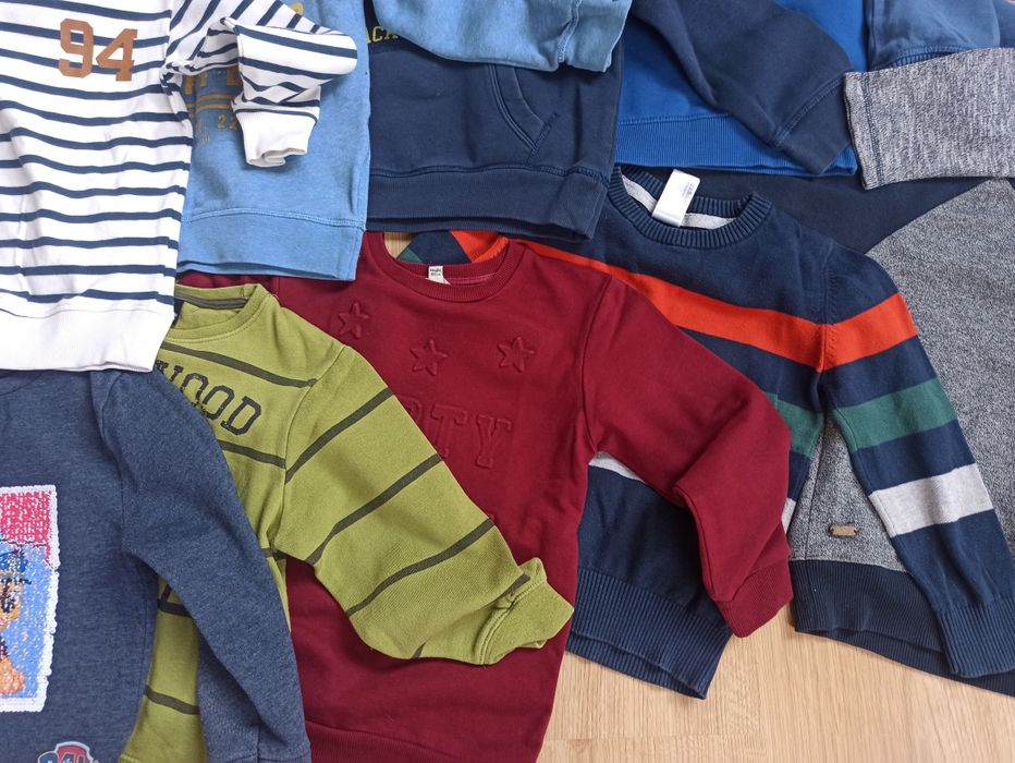 Bluzy dresowe chłopięce 110-116