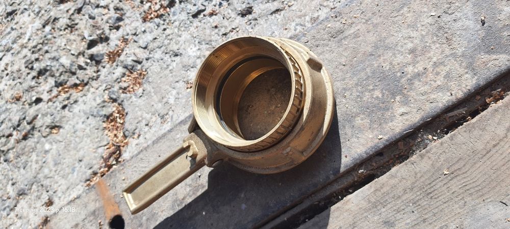 Муфта соединение шланга,латунь.