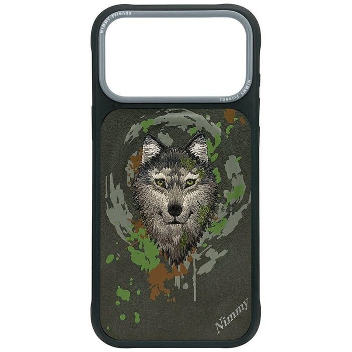 Etui Nimmy Wilk MagSafe do iPhone 17 Pro ciemnoszary