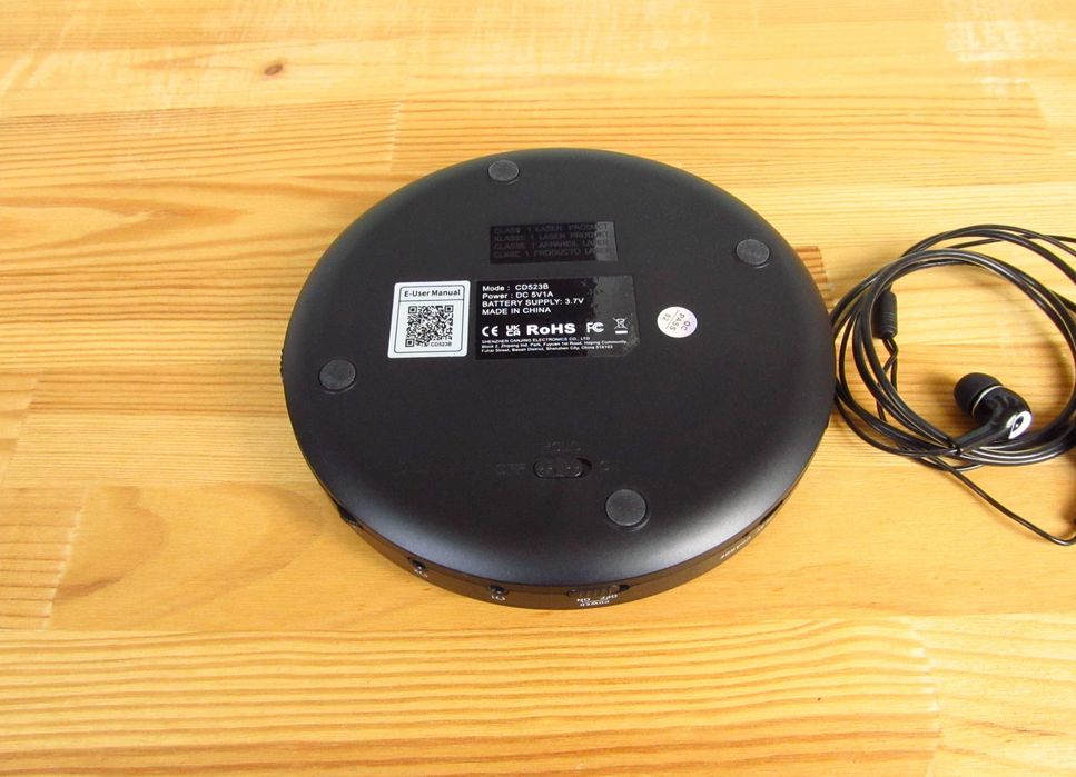 CD/МР3 медиаплеер RoHS CD523B Bluetooth FM DAB, 2000 мАч