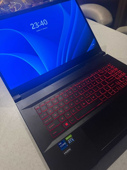 Laptop MSI Katana GF76 12UE / 32GB RAM / RTX3060 6GB