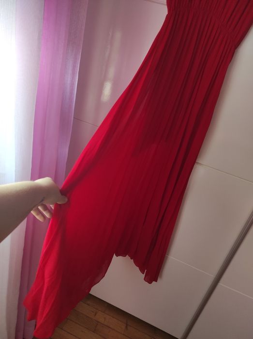 Vestido vermelho maxi - novo