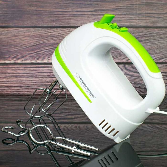 Mikser ręczny 400w robot kuchenny turbo 7 biegów trzepaczki mieszadła