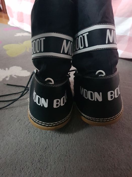 PROMOCJA! Buty śniegowce MOON BOOT Czarno-Białe
