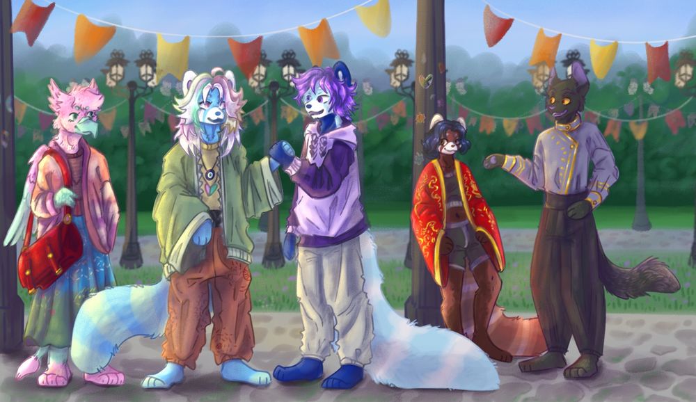 Арти малюнки тварин , Фуррі на замовлення