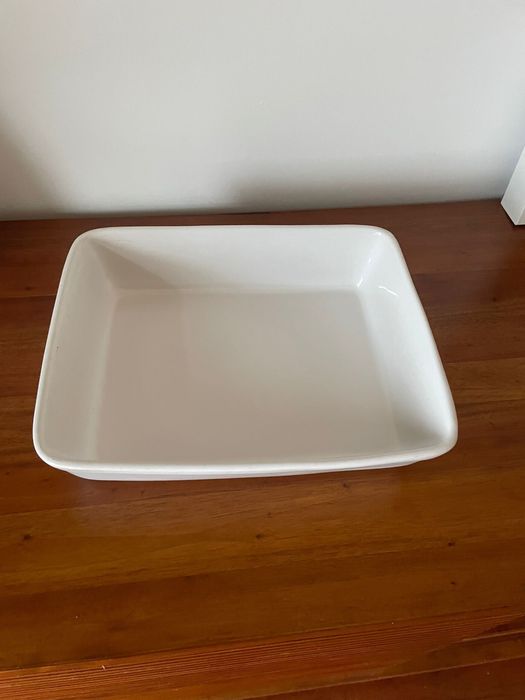 Tabuleiro de forno branco 2 unidades