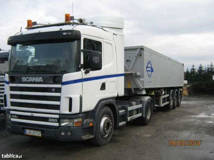 Usługi transportowe skład opału i materiałów sypkich