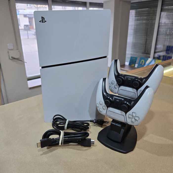 Sony PlayStation 5 Digital *  CFI 2016 * Dwa Pady *  Stacja Ładująca *