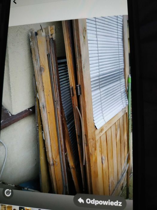 Oddam za darmo drzewo z okien i drzwi - Palety i