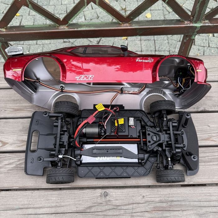 Машинка на радіокеруванні H9802 Red/Grey до 90 км/год