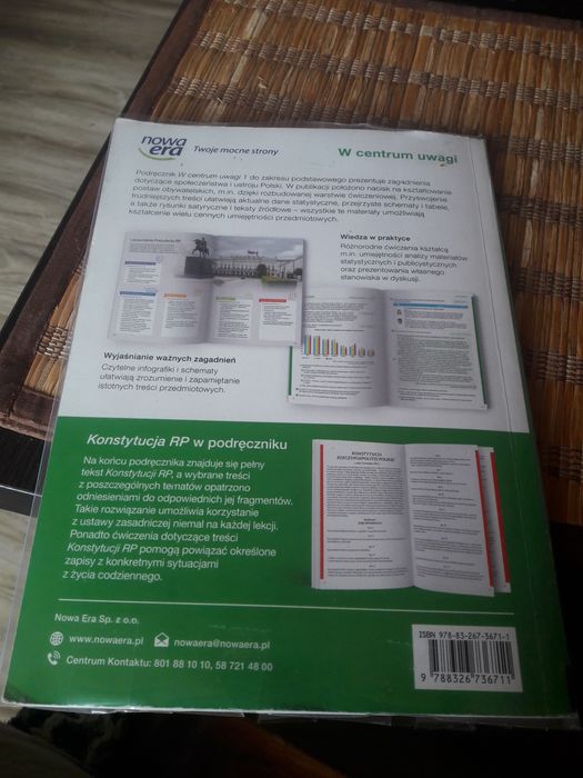 Książka do Wos kl 1 technikum i liceum