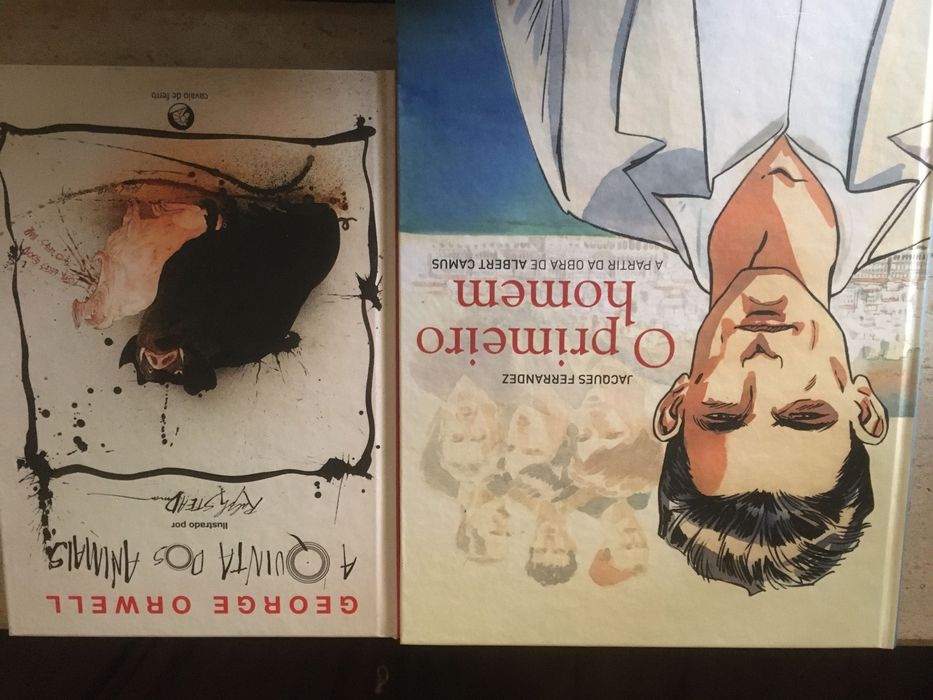 Livros Clássicos. BD e ilustrado.