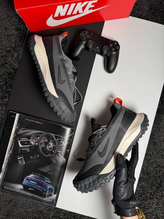Чоловічі кросівки найк Nike ACG Mountain Fly Low GTX Grey Black Beige