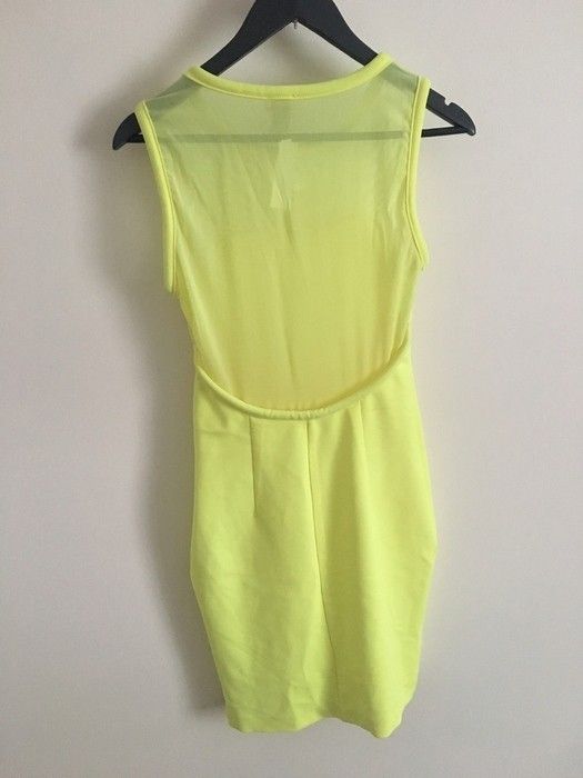 Neonowa sukienka H&M