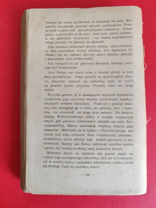 Ogniem i mieczem t. 1-2, H. Sienkiewicz, wyd. z 1956 r.