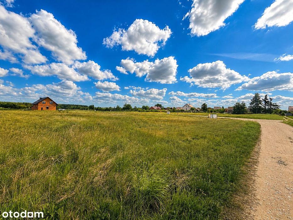 Działki budowlane 1000 m² – Bychowo | Warunki zabudowy | Blisko S5