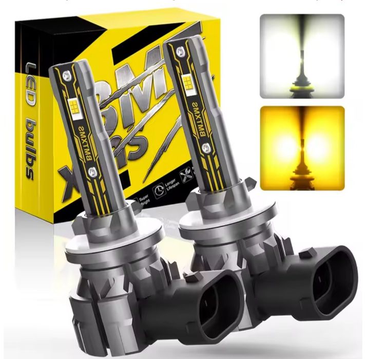 H27W(2)  881 Yellow LED светодиодные 3000к