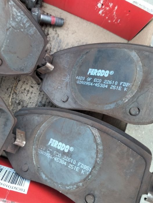 Pastilhas de travão Ferodo Renault Megane IV