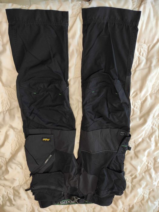 Męskie spodnie robocze dekarskie Snickers Flexiwork 6902 r. 54 jak bdb