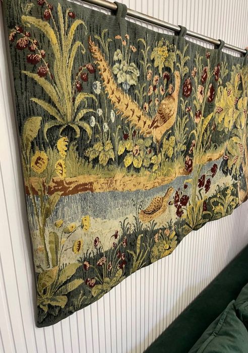 Вінтаж,інтерʼєрний габеленовий килим на стіну .Paris