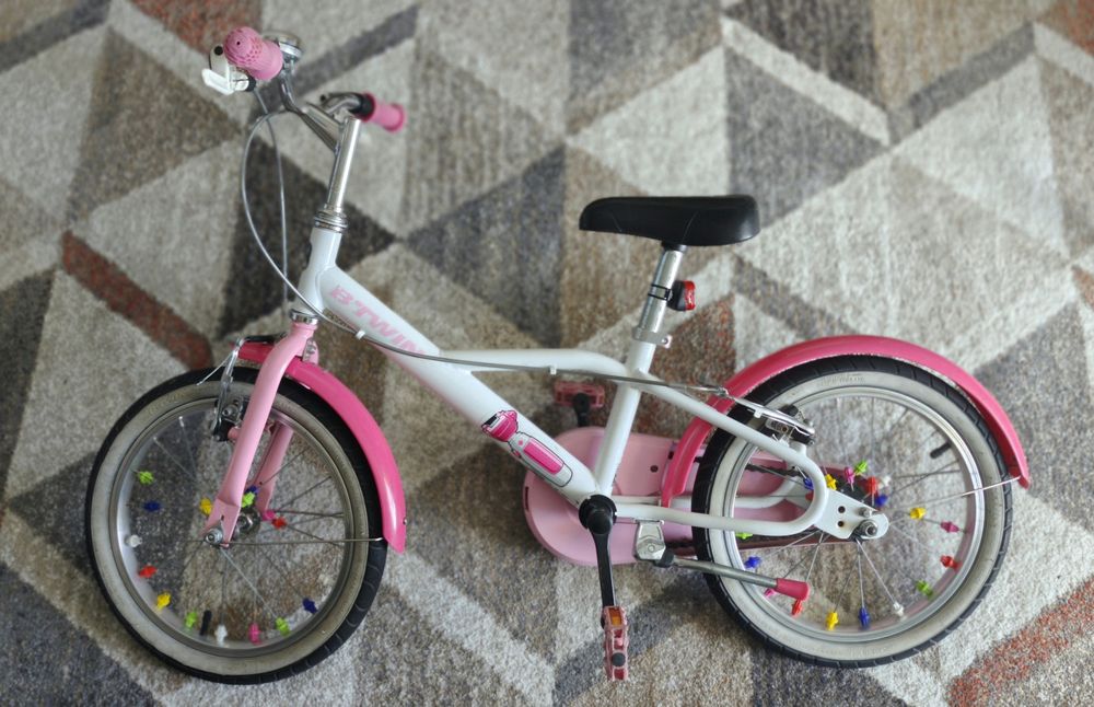 Rower rowerek Btwin 500 16 cali Decathlon dziecięcy