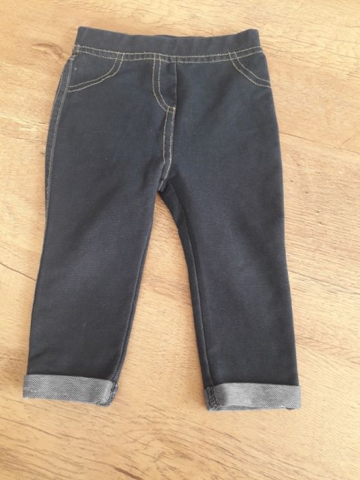 Spodnie/leginsy/getry ala jeans roz 74 cm.