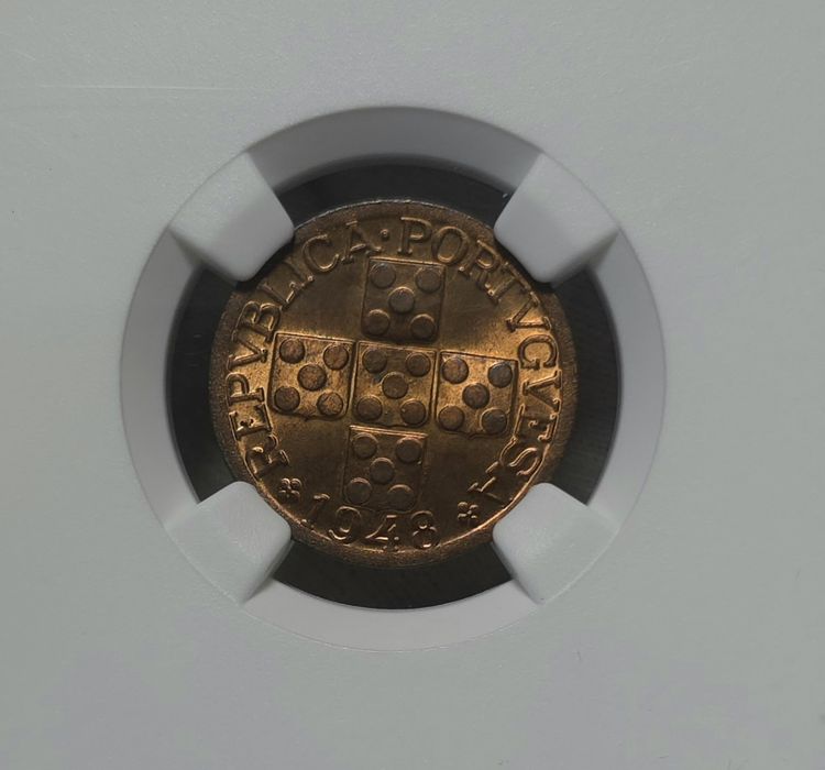 XX centavos 1948 MS64 RB