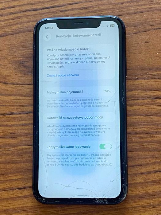 iPhone 11 64GB z wadami