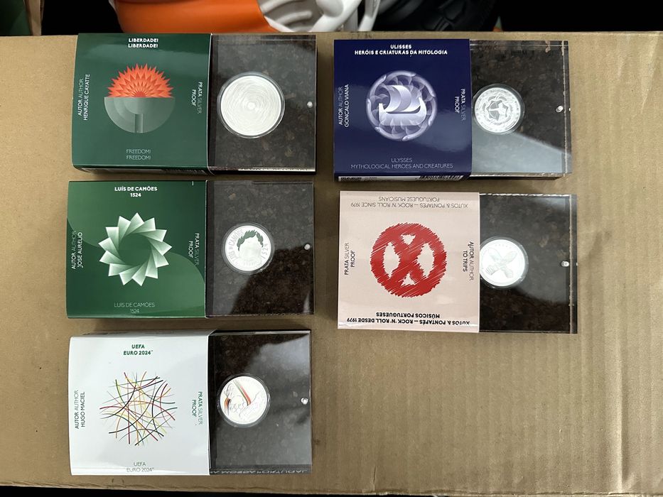 Moedas EURO Portugal Proof