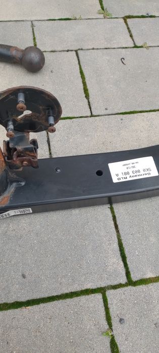 Hak holowniczy wypinany VW Golf 6 ORIS Oryginał